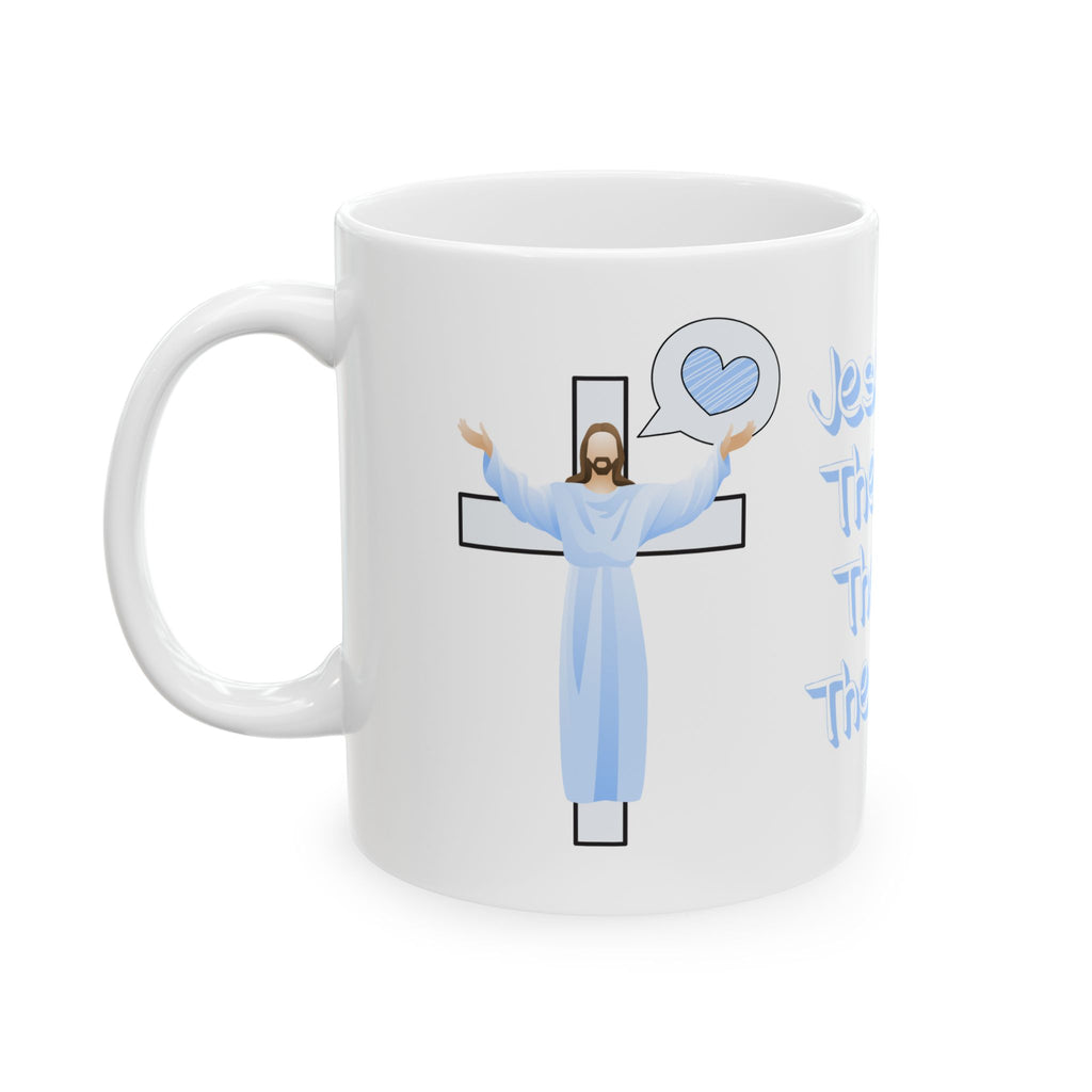 Jesus Loves You Beker