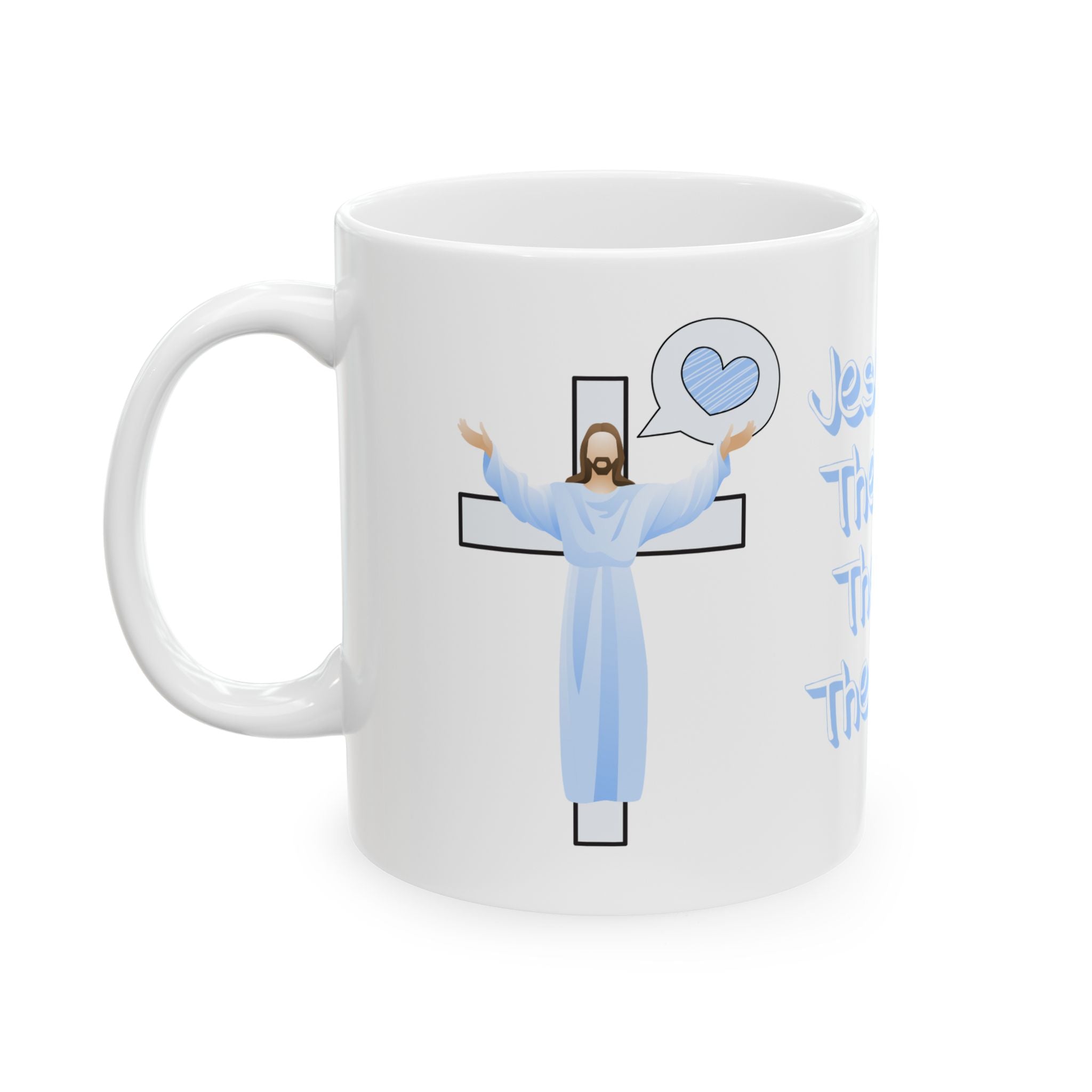 Jesus Loves You Beker