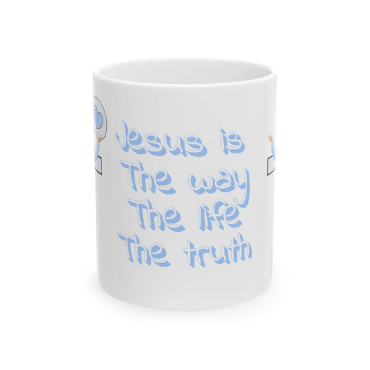 Jesus loves you mug