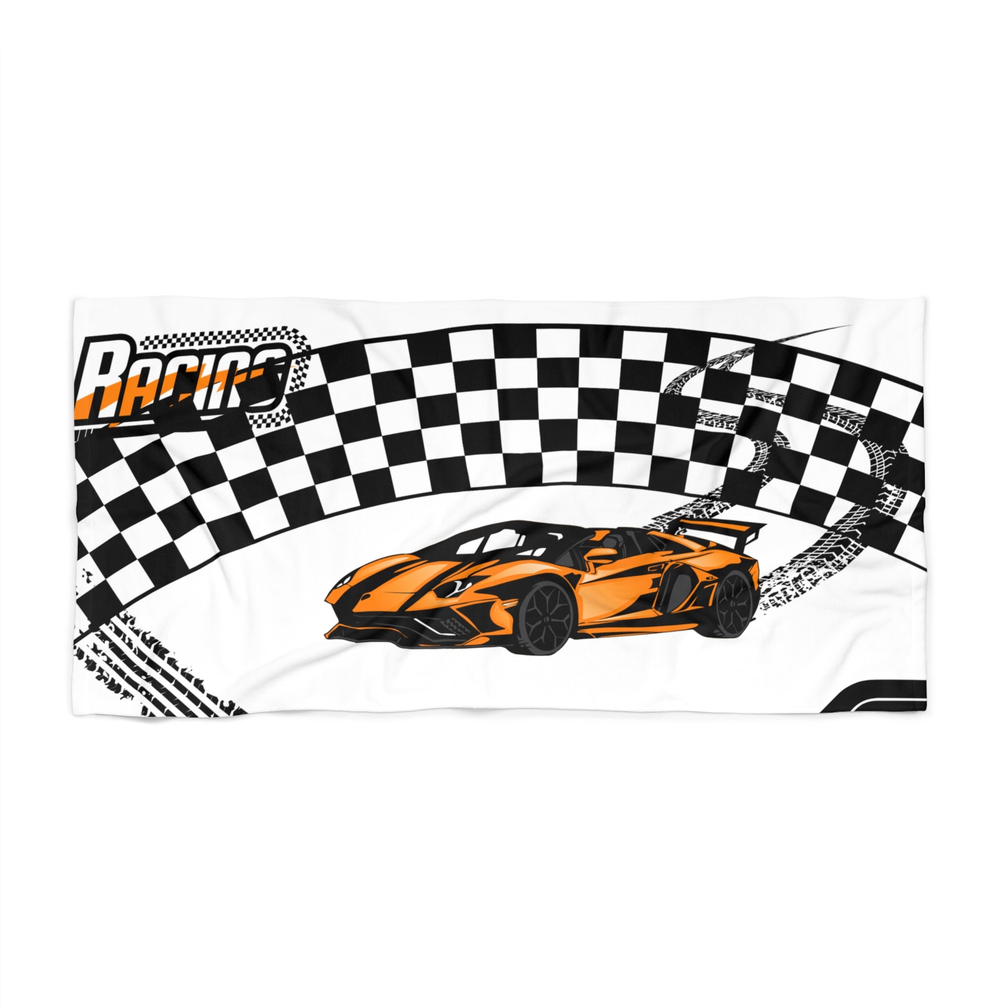 Race Beach Towel