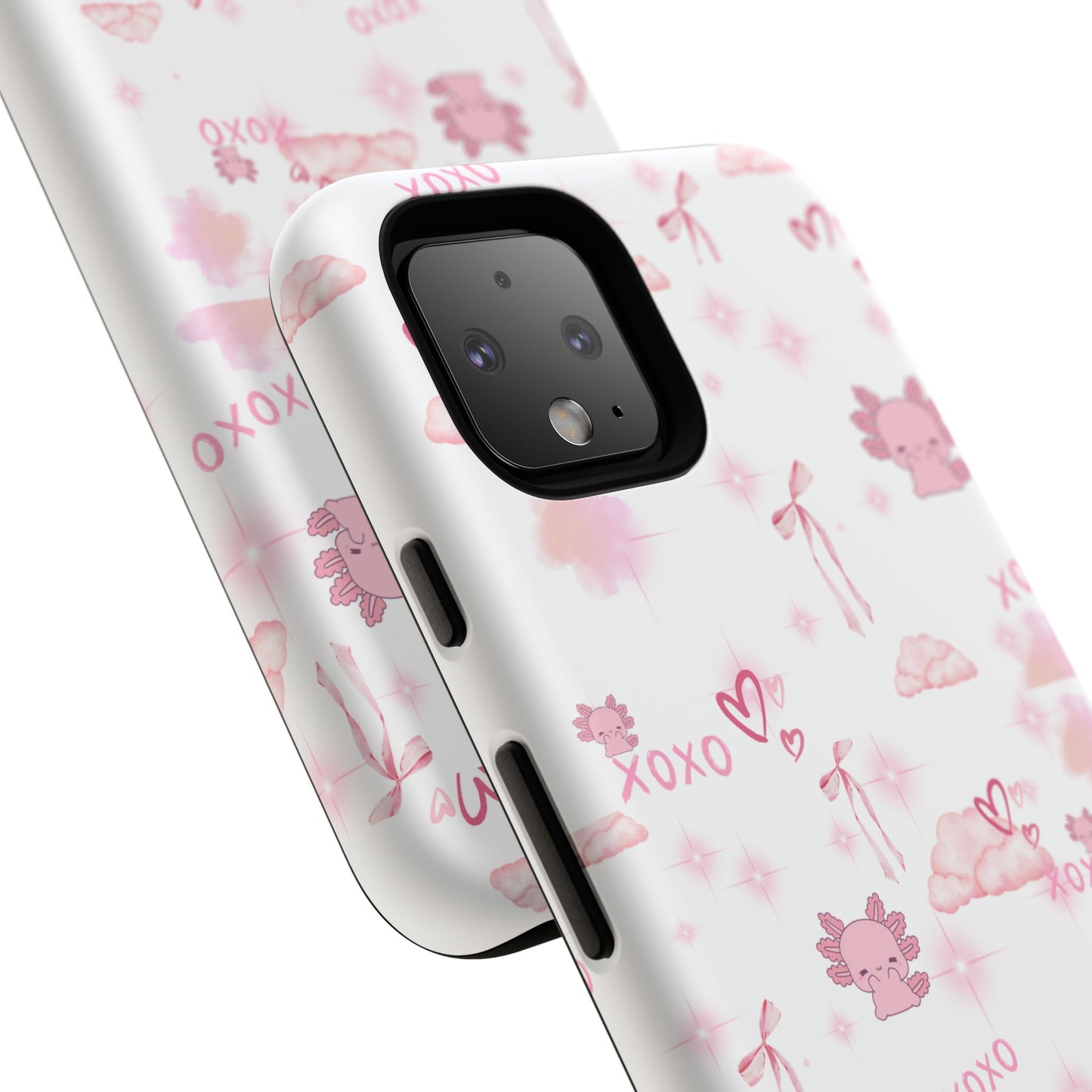 Pink clouds phone case