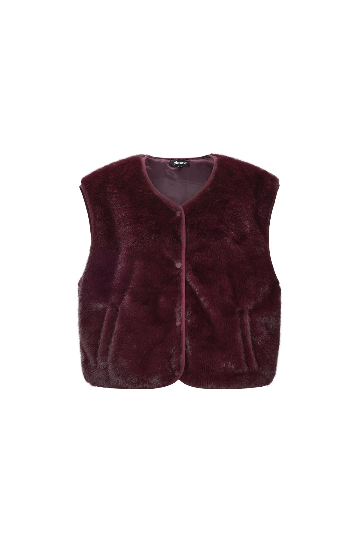 Polyester fiber (polyester) Vests Solid color Fall/Winter  Clothes