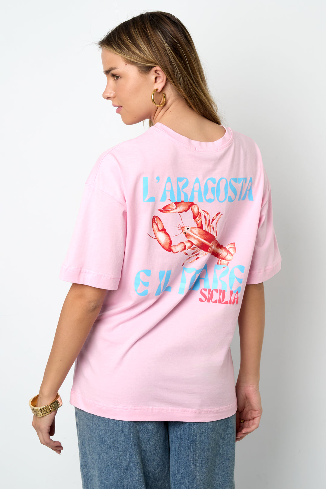 Aragosta Riviera Sicilia oversized tee