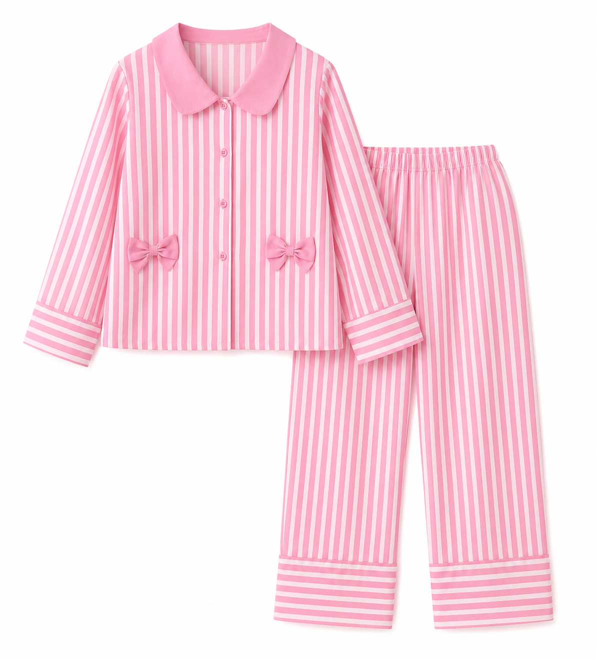 Gestreepte Pyjama Set