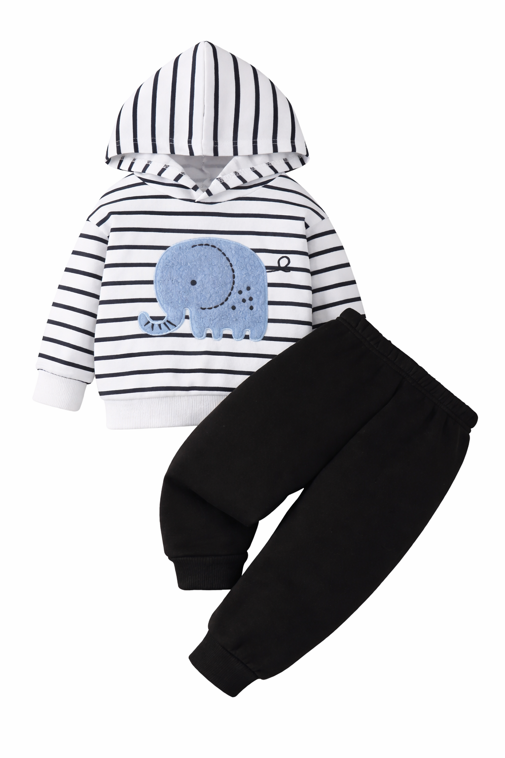 Gestreepte Olifant Set