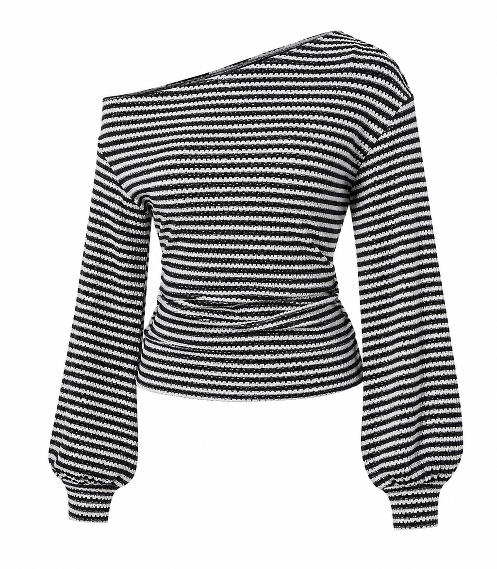 Plus Size Off The Shoulder Shirt