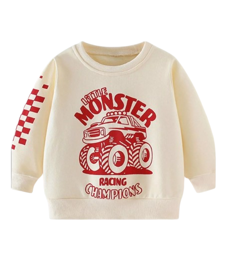 Monster Truck Trui Kinderen