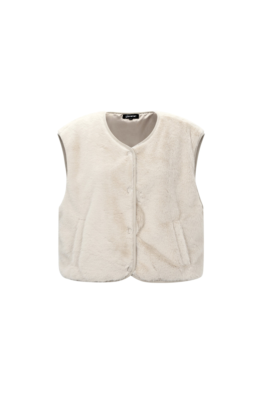 Polyester fiber (polyester) Vests Solid color Fall/Winter  Clothes