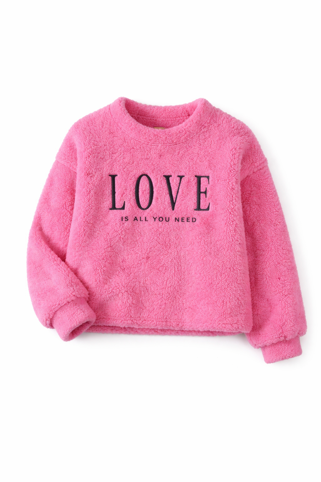 Fluffy 'Love' Trui Meisjes